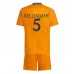 Real Madrid Jude Bellingham #5 Bortedraktsett Barn 2024-25 Kortermet (+ Korte bukser)